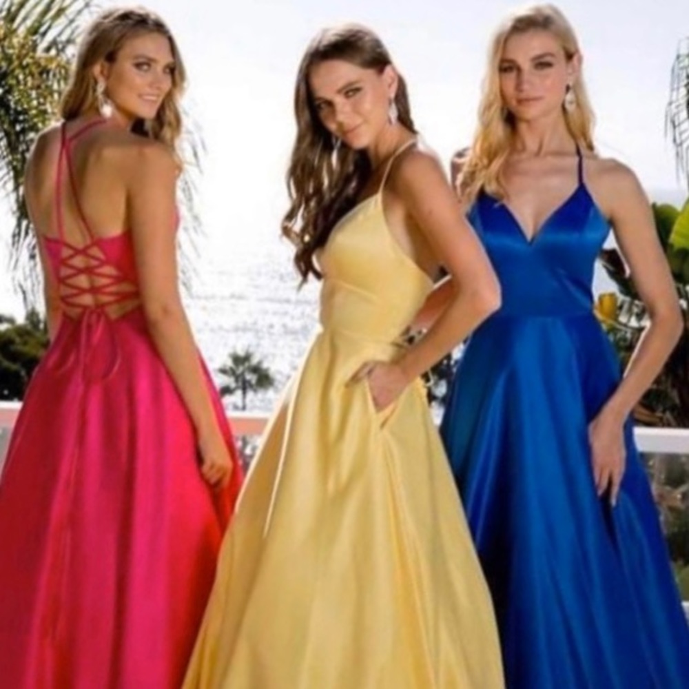 Royal Blue Ball Gown Prom Dress